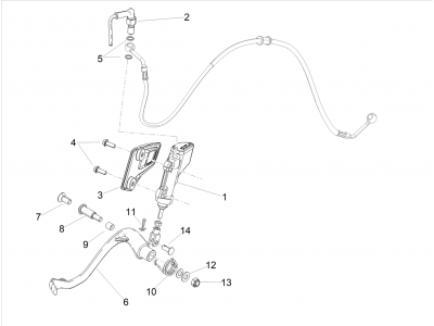 Αντλία φρένου πίσω